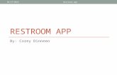 Restroom app
