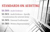 Standards on auditing