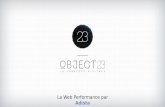 Présentation welcom la webperf by object23