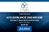 Accelerating apache spark with rdma