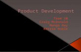 Product Development - presentation 1