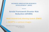 Sendai framework disaster risk reduction   13-2015-10 - copie