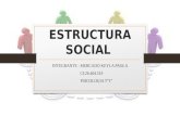 Estructura social ( definicion ,origen , evolucion y caraccetristicas).