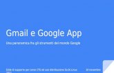 Gmail e google app