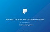 Paradigm shift in CI at PayPal with Docker and Mesos