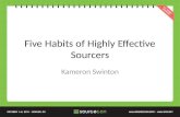 Five Habits of Highly Effective Sourcers