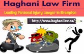 Brampton Personal Injury | Car Accident Lawyer â€“ Haghani Law Firm