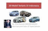 Daftar mobil terlaris di indonesia