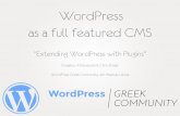 Extending WordPress With Plugins