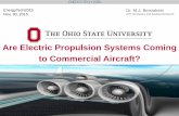 Dr. Meyer Benzakein: Are Electric Propulsion Systems Coming to Commercial Aircraft