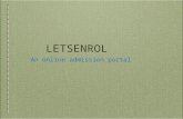 Letsenrol - An online admission portal