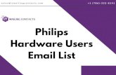 Philips hardware users email list