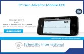 3rd Generation Alivecor Portable ECG Case for Smartphone
