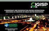 E-DEMOCRACY AND SOCIOPOLITICAL DIGITAL INTERACTIONS:  ANALYSING CO-CREATION IN PUBLIC SECTOR INNOVATION