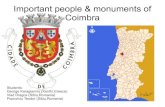 Important people and monuments - Coimbra portugal