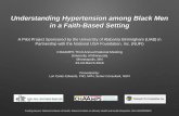 Understanding Hypertension among Black Men in a Faith-Based Setting
