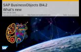 SAP Bi4.2 what's new with videos -
