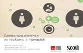 Linkova, M._Genderová dimenze ve výzkumu a inovacích