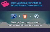 PSD to WordPress Conversion! step by step process