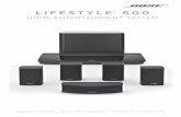 Lifestyle 600 Owner's Guide
