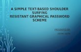 Graphical password ppt