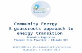 Community energy and urban energy politics