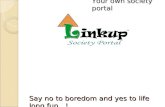 Linkup society portal