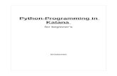 Python for katana