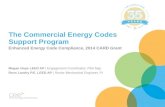 The Commercial Energy Codes Support Program