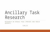 Ancillary task research