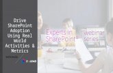Driving Office 365 And SharePoint Adoption In The Real World