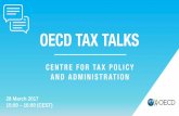 OECD Tax Talks #5 - 28 March 2017