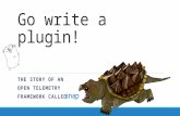 GoSF Jan 2016 - Go Write a Plugin for Snap!