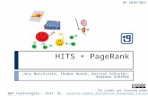 HITS + Pagerank