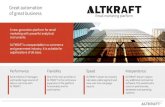 ALTKRAFT Email marketing platform