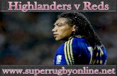 Stream Rugby Free Highlanders v Reds