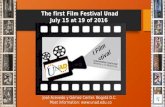 UNAD Film Festival promotion