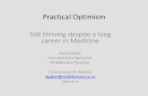 Practical Optimism in Difficult Times