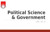 Political science & government