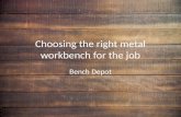 Choosing the right metal workbench for the job