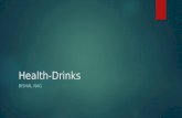 Major Players of Health drinks
