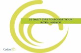 10 Daily Tips to Boost Your Intelligence