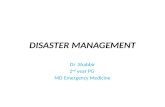 role of doctors in disaster