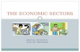 The economic sectors