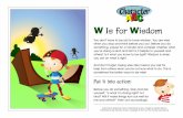 Character ABC: W is for wisdom