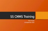 SS CMMS Training