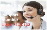 Kindle fire tech support number 1-806-731-0132 (toll free)