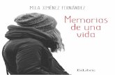 Memorias de una vida. Mila Jiménez (primeras páginas)