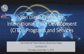 San Diego CITD Programs and Services