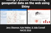 Taking it Public: Visualizing Geospatial Data on the Web Using Shiny
